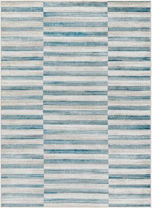 Gorou Blue Area Rug - Clearance
