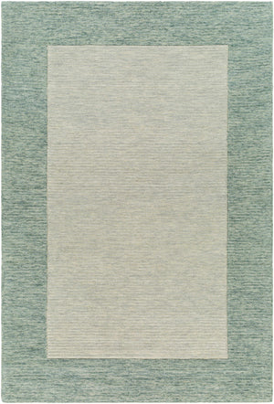 Amadi Green Wool Area Rug