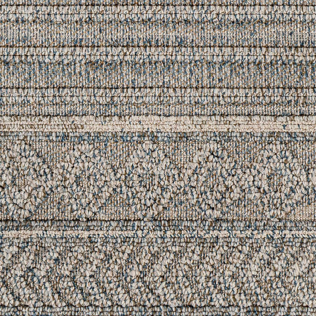Beige Blue Dekel Area Rug - Clearance