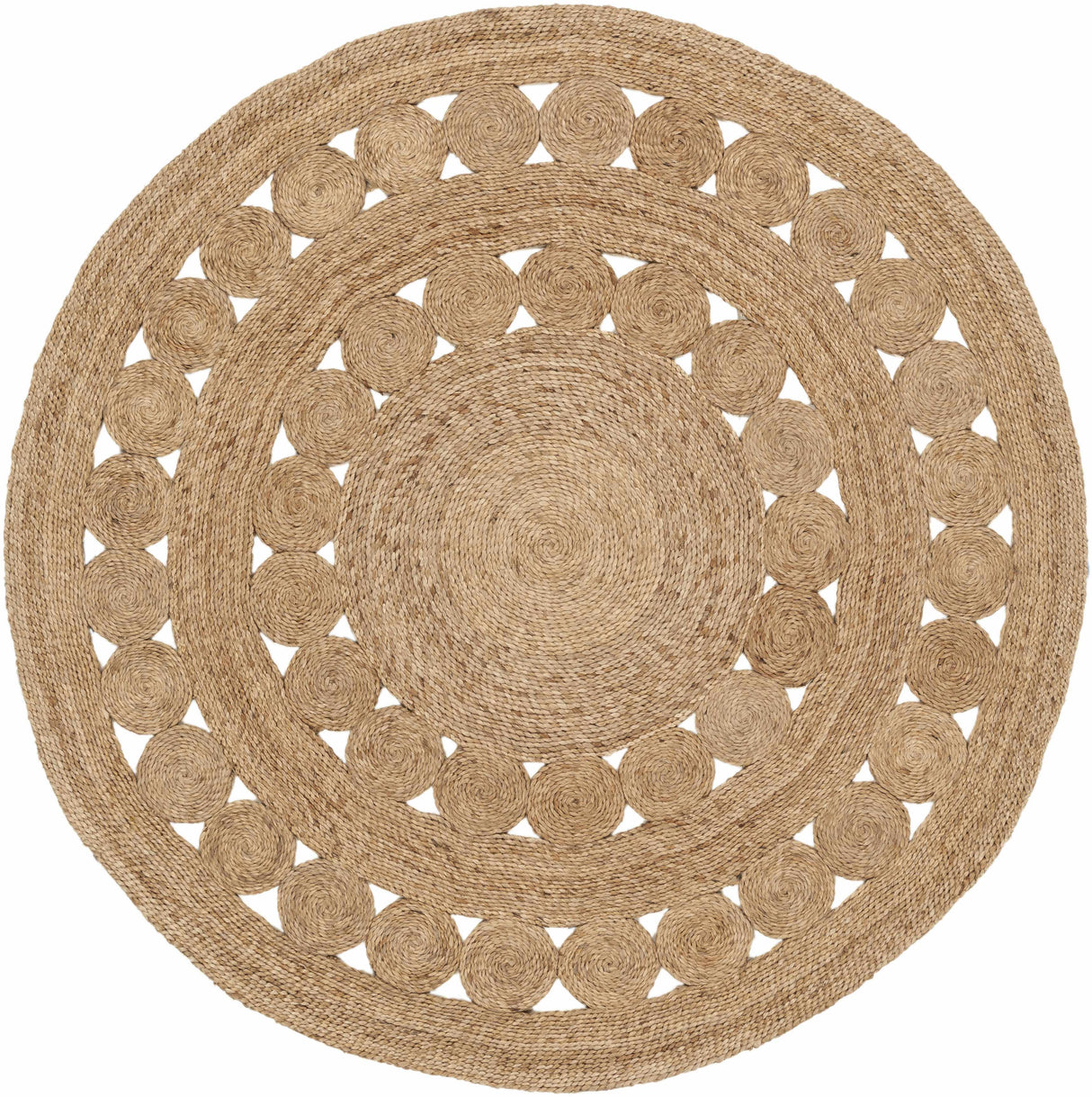 Stafford Round Jute Rug - Clearance