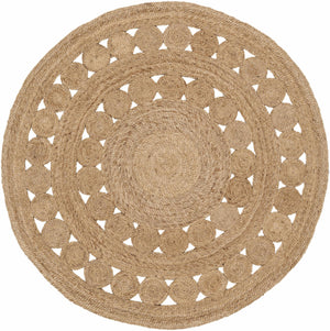 Stafford Round Jute Rug - Clearance