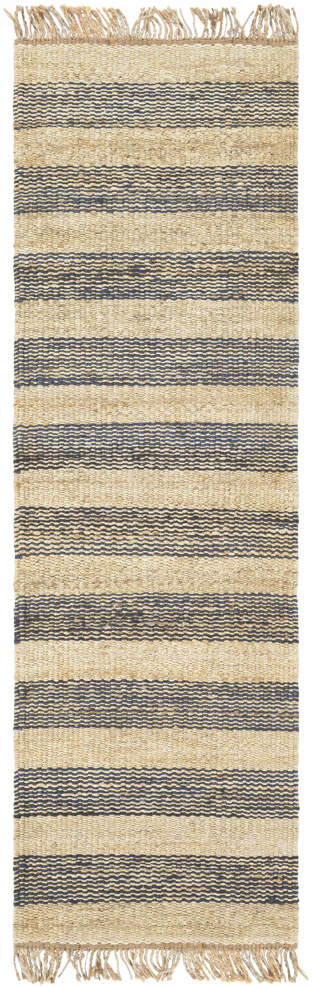Stapleford Striped Jute Carpet - Clearance