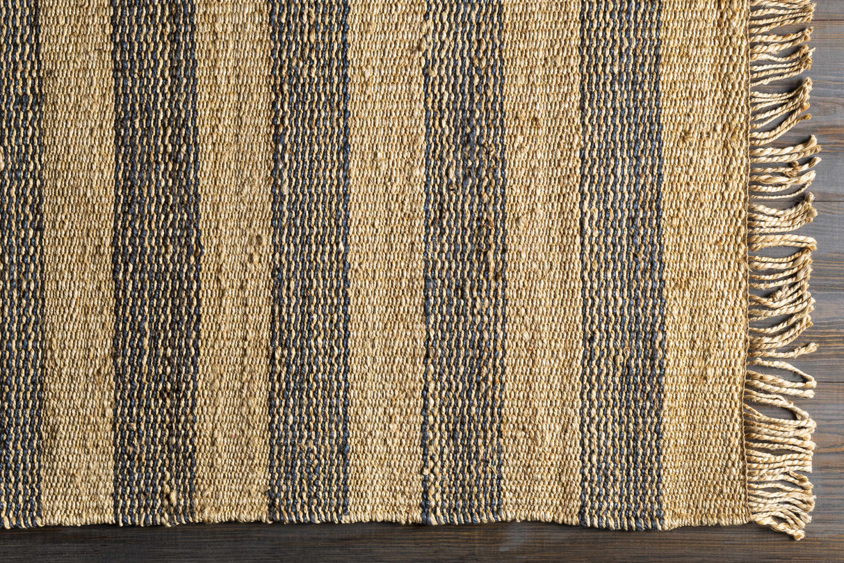 Stapleford Striped Jute Carpet - Clearance