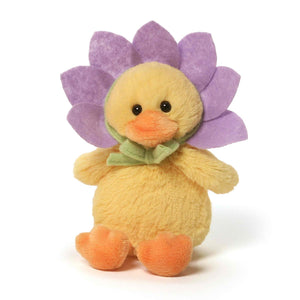 Gund, Flower Duck Sound Toy - Purple