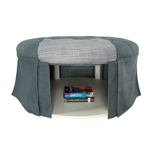 Claes - Round Ottoman