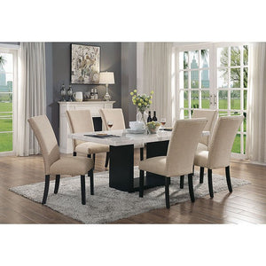 Kian - Side Chair, Beige (2/Ctn)