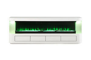 Luken - 71" TV Stand w/ Electric Fire Place