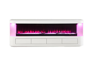 Luken - 71" TV Stand w/ Electric Fire Place