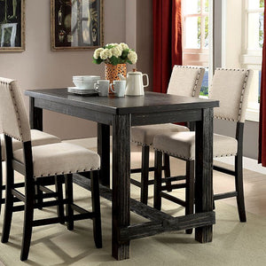 Sania - 4 Pc Counter Ht Table Set w/ Bench