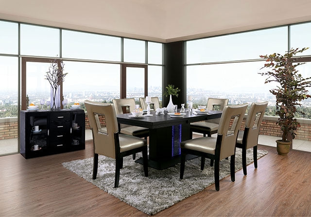 Evangeline - 7 Pc Dining Table Set