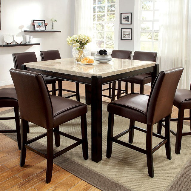 Gladstone - 7 Pc Counter Ht Table Set