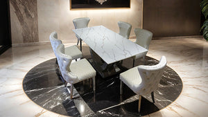 Portanova - 7 Pc Dining Table Set