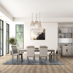 Gristalt - 9 Pc Dining Table Set