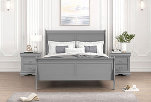 Louis Philippe - 4 Pc Queen Bedroom Set