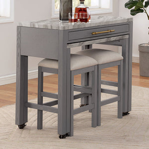 Whitehall - 5 Pc Counter Ht Table Set