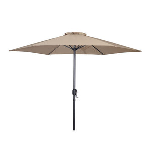 Lali - 9 Ft Outdoor Umbrella + 21" Round Base