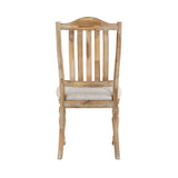 Styne Dining Chair with Vertical Slat - Back and Wood Frame, Set of 2 - Dining Chairs