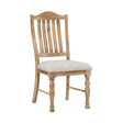 Styne Dining Chair with Vertical Slat - Back and Wood Frame, Set of 2 - Dining Chairs