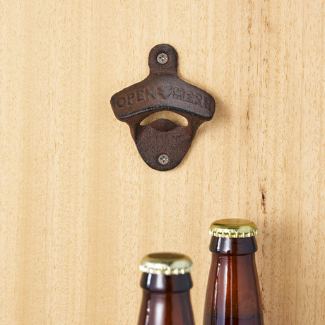 Wall mounted bottle opener by twine®