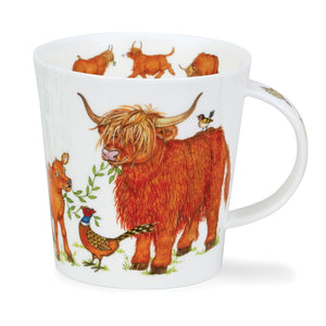 Hairy Highlanders Fine Bone China Mug Cairngorm Style By Dunoon