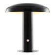 Suillius contemporary bohemian rechargeable/portable iron integrated portable led mushroom table lamp - Tuesday Morning - Table Lamps