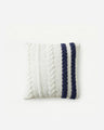 Snug Braided Two-Stripes Throw Pillow