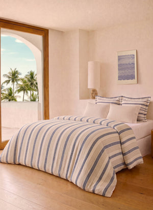 Coastal Cotton Mist Pillowcase Set