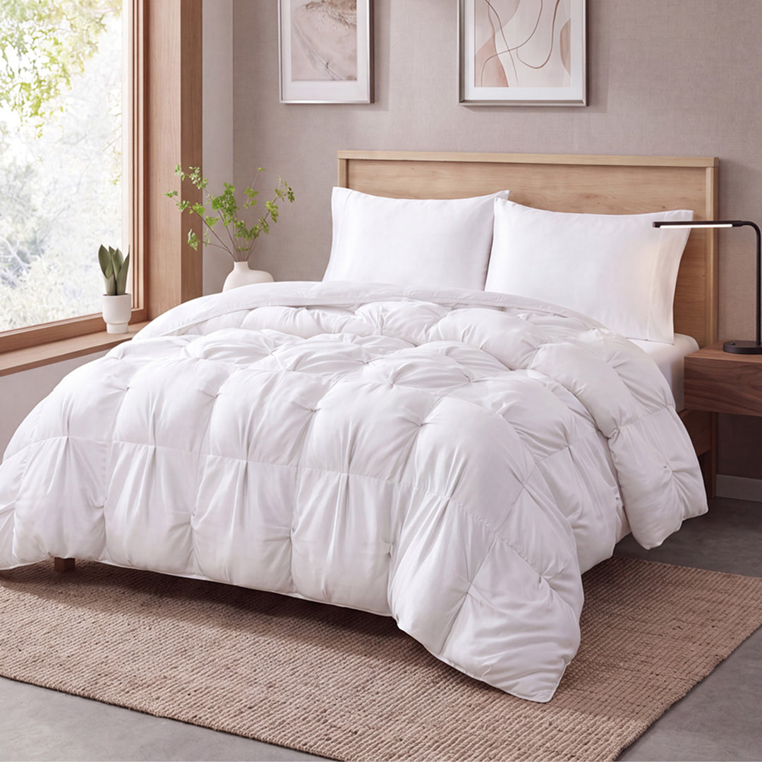 Cooling Bamboo Viscose Bubble Comforter