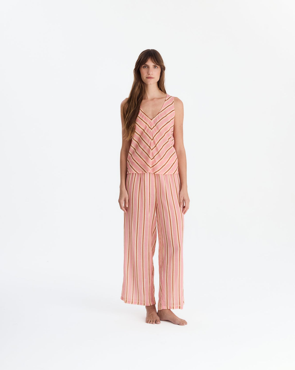 Aurora Cotton Mist Long Pajama Set