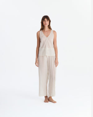 Salvia Cotton Mist Long Pajama Set
