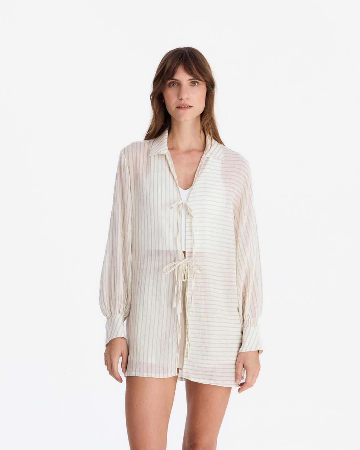 Salvia Cotton Mist Pool Cover Up
