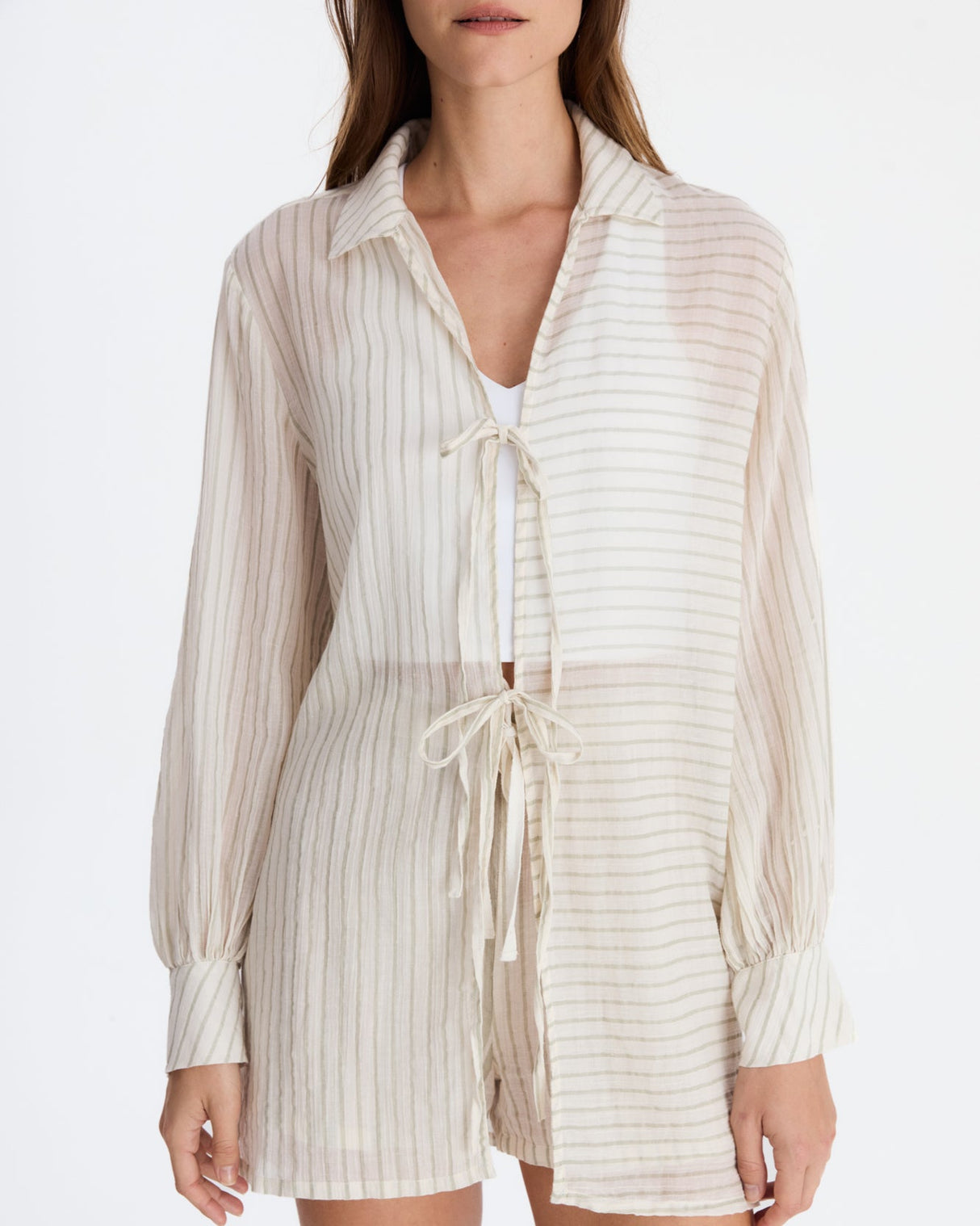 Salvia Cotton Mist Pool Cover Up