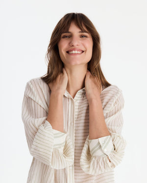 Salvia Cotton Mist Short Pajama Set