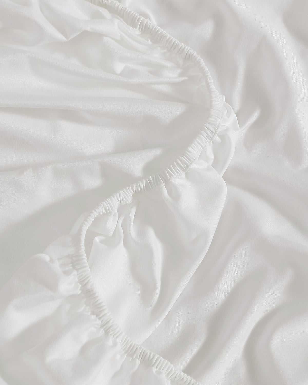 Luce Cotton Sateen Fitted Sheet Set