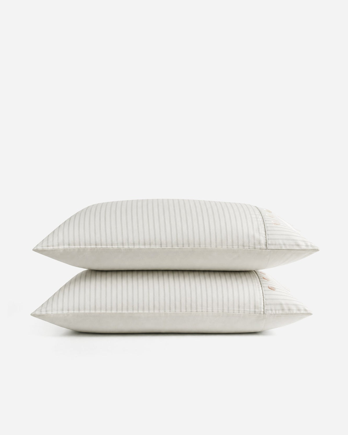 Perla Cotton Sateen Fitted Sheet Set