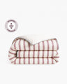 Rimini Reversible Cotton Sateen Duvet Cover