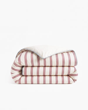 Rimini Reversible Cotton Sateen Duvet Cover