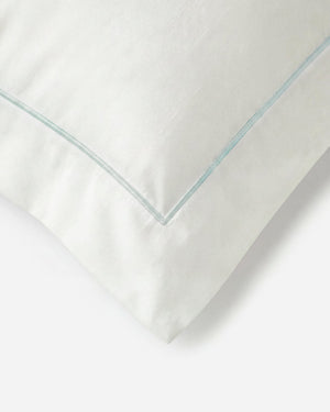 Rimini Cotton Sateen Sham Set with Piping