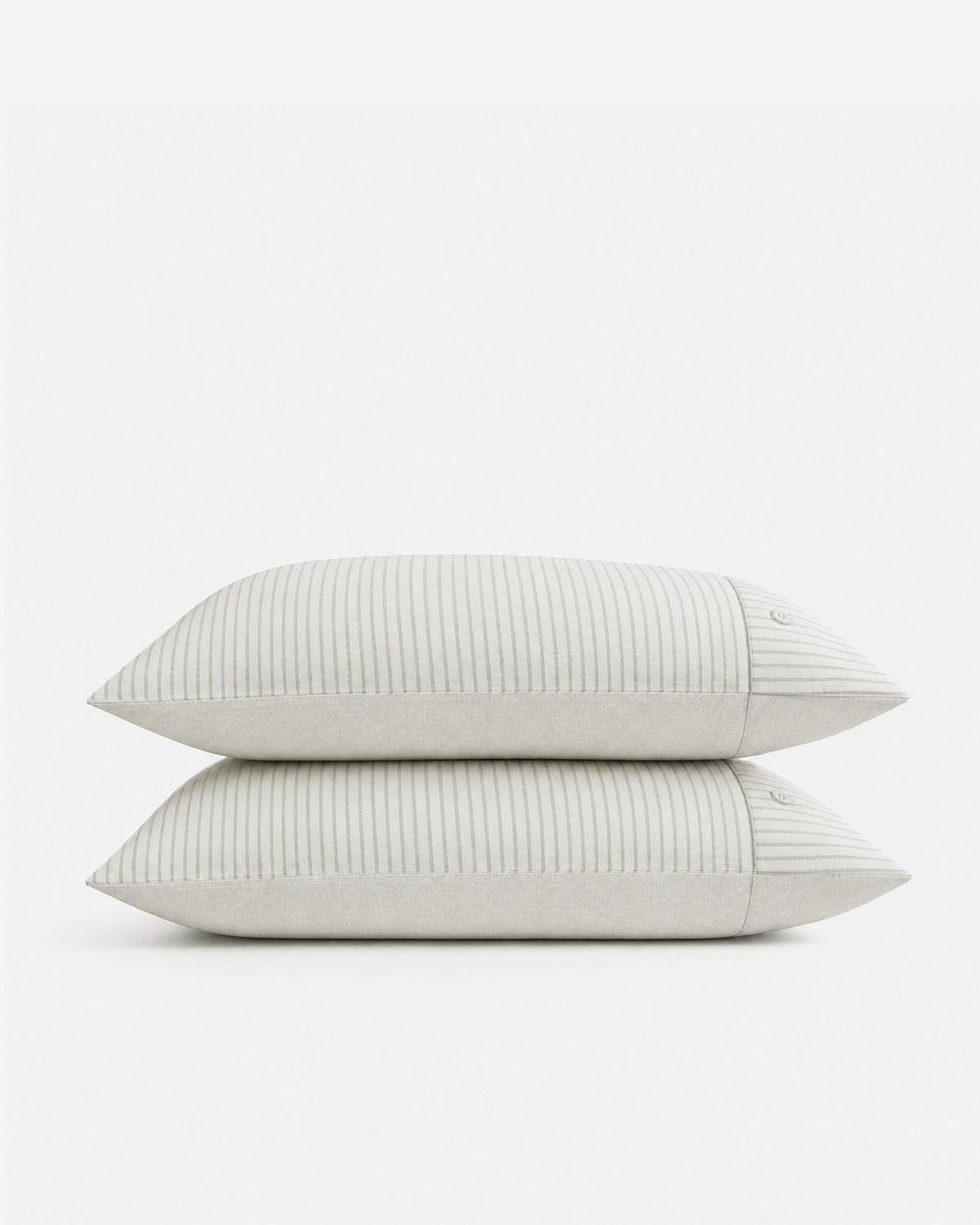 Salvia Reversible Cotton Mist  Fitted Sheet Set