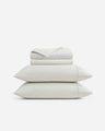Salvia Reversible Cotton Mist  Sheet Set