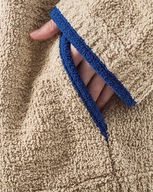 Snug Blanket Hoodie with Piping