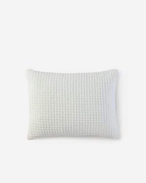Snug Waffle + Bamboo Viscose Sham Set