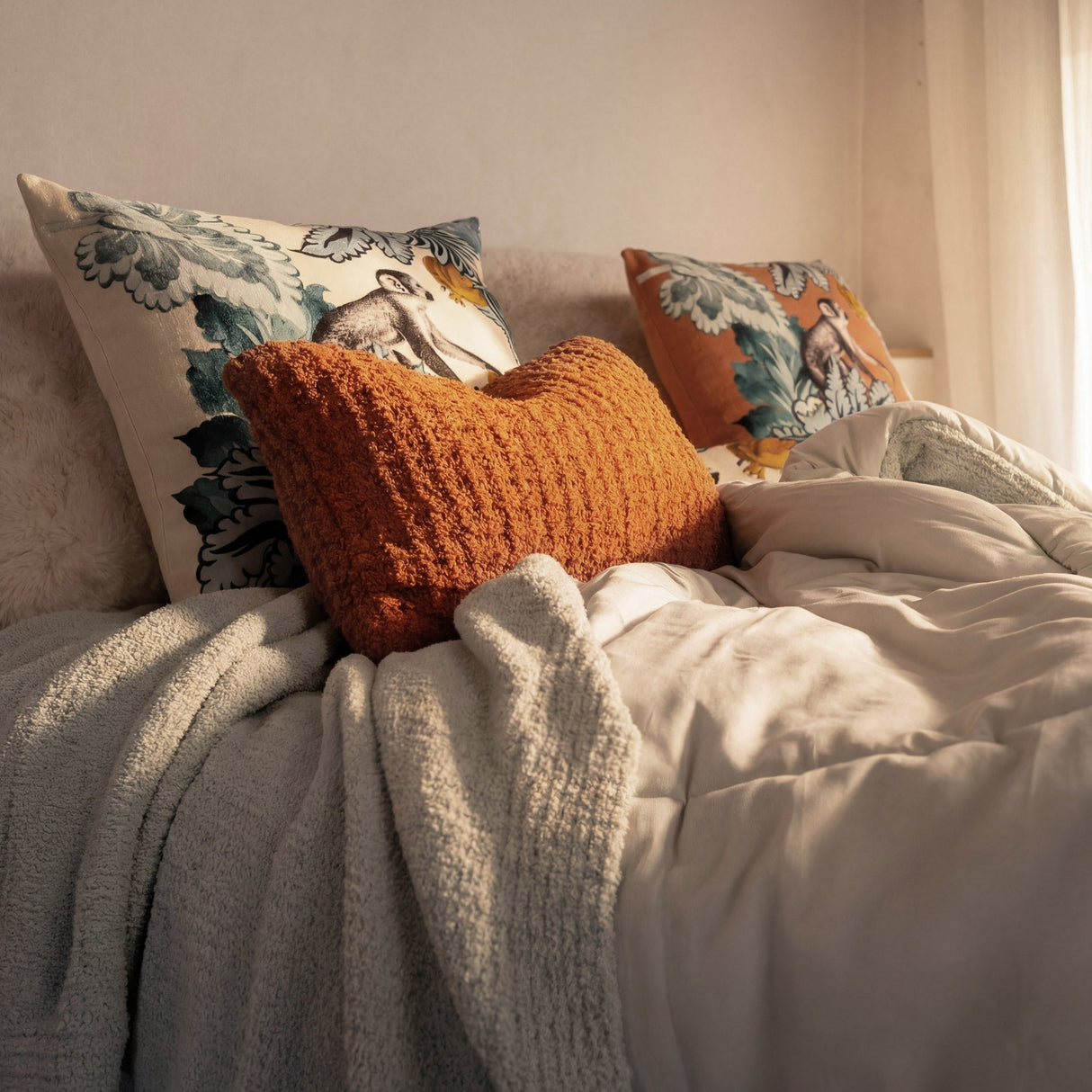 Snug Waffle Mini Pillow