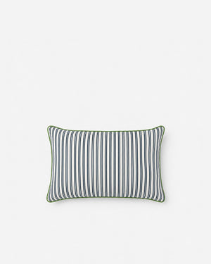 Striped Outdoor Small Lumbar Pillow