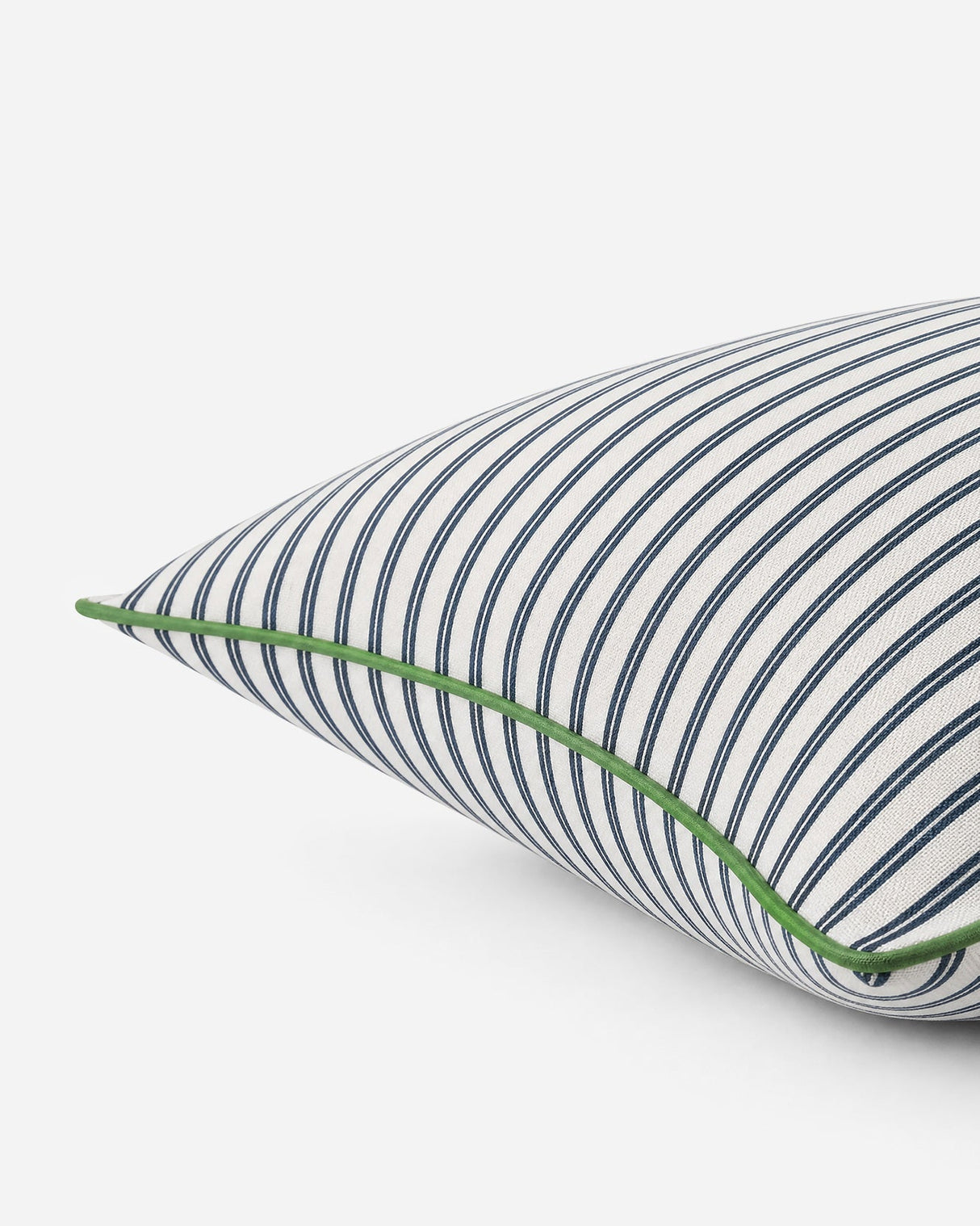 Striped Outdoor Small Lumbar Pillow