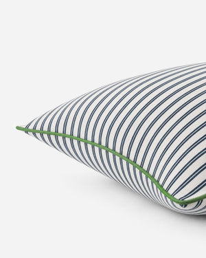 Striped Outdoor Small Lumbar Pillow