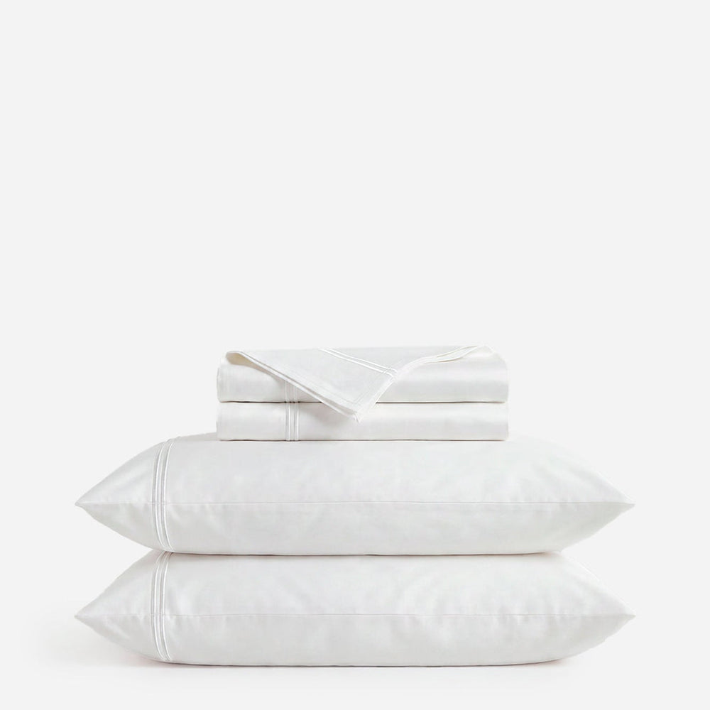 Luce Cotton Sateen Sheet Set