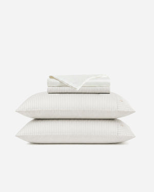 Perla Cotton Sateen Sheet Set