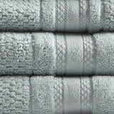 Super soft cotton quick dry bath towel 6 piece set - 6 colors available - Tuesday Morning - Bath Towels