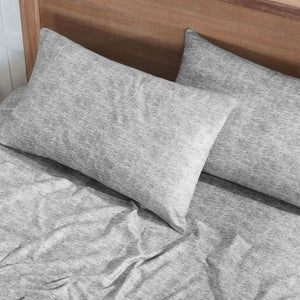 Superior Melange Flannel Cotton Two-Toned Fuzzy Pillowcases, Set of 2 - Pillowcases by Superior Brand